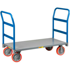 Little Giant® Double Handle Platform Truck NBB-3072-8PY-2H - 72 x 30 3600 Lb. Cap. NBB-3072-8PY-2H