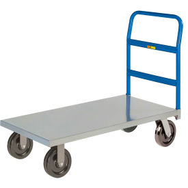 Little Giant® Heavy Duty Platform Truck NBB-3672-8PH - 36 x 72 3600 Lb Capacity Phenolic Wheels NBB-3672-8PH