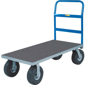 Little Giant® Steel Bound Vinyl Platform Truck NBBM-3048-9P - 30 x 48 1200 Lb. Capacity NBBM-3048-9P