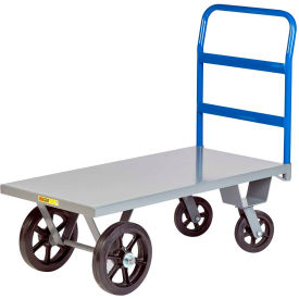 Little Giant® Heavy Duty Platform Truck NBH-3660-MR - 36 x 60 - Rubber Wheels - 3000 Lb. Cap. NBH-3660-MR