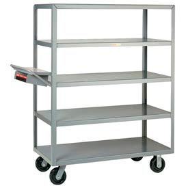 Little Giant® Shelf Truck w/5 Shelves & Writing Pocket 3600 lb. Cap 48