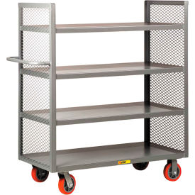 Little Giant® 2 Sided Mesh Bulk Truck w/4 Shelves 3600 lb. Cap 53-1/2