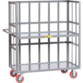 Little Giant® 3 Sided Bulk Truck w/2 Shelves 3600 lb. Cap 65-1/2