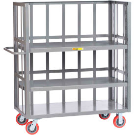 Little Giant® 3 Sided Bulk Truck w/2 Shelves 3600 lb. Capacity 65-1/2