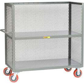 Little Giant® 3 Sided Mesh Truck w/2 Shelves 3600 lb. Capacity 60