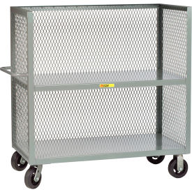 Little Giant® Bulk Truck w/ 3 Mesh Sides & 2 Shelves 2000 lb. Capacity 60
