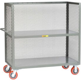 Little Giant® 3 Sided Mesh Truck w/2 Shelves 3600 lb. Capacity 60