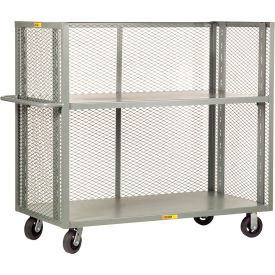 Little Giant® Bulk Truck w/ 3 Mesh Sides & 2 Shelves 2000 lb. Capacity 48