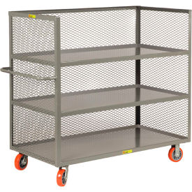 Little Giant® 3 Sided Mesh Bulk Truck 3 Shelves 3600 lb. Capacity 53-1/2