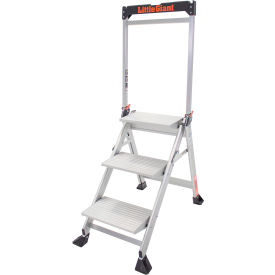 Little Giant® Jumbo Step Aluminum Ladder - 375 lb. Capacity 3 Step - 11903 11903