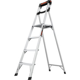 Little Giant® Xtra-Light Plus Step Ladder w Flip-Up Handrail 6' Type IAA 4 Step 375 lb. Cap. 15260-095