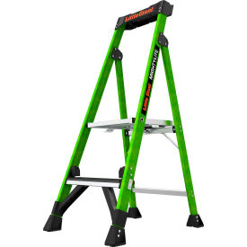 Little Giant® MightyLite™ Step Ladder w/ Ground Cue 4' Type IAA 2 Step 375 lb. Capacity 15404-001