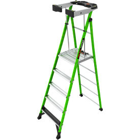 Little Giant® Fortress Platform Ladder w/ Wraparound Enclosure 5' Type IAA 5 Step 375 lb Cap 19305