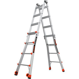 Little Giant® Revolution 2.0 Articulated Extendable Ladder Aluminum 4' Type IA 300 lb. Cap. 13117-001