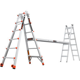 Little Giant Revolution 2.0 Articulated Extendable Ladder w/ Ratchet Leveler 6' Type IA 300 lb Cap 13126-801