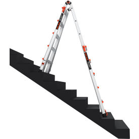 Little Giant® Velocity Articulated Extendable Ladder Aluminum 5' Type IA 300 lb. Capacity 15422-801