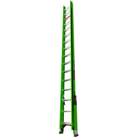Little Giant® SumoStance Extension Ladder w/ Hyperlite Ground Cue & Sure Set 32' Type IAA 17232