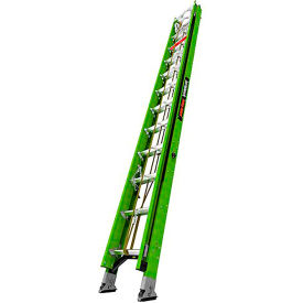 Little Giant® Hyperlite Extension Ladder w/ Limited Arrest System Safety Line 24' Type IAA 17524-279