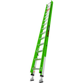 Little Giant Hyperlite Extension Ladder w/ Cable Hooks & Pole Strap 28' Type IAA 375 lb. Capacity 17528-264
