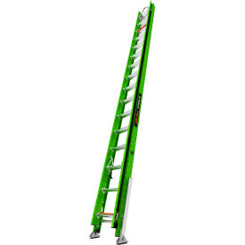 Little Giant Hyperlite Extension Ladder w/ Cable Hooks & Auto-Leveler 32' Type IAA 375 lb. Cap. 17532-184V