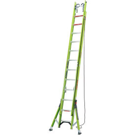 Little Giant 24' HyperLite SumoStance Type IAA Extension Ladder W/ Cable Hooks/V-Rung/Claw - 17624 17624