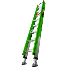 Little Giant® Hyperlite Extension Ladder w/ V-bar & Ratchet Leveler 16' Type IAA 375 lb. Cap 17916-246V