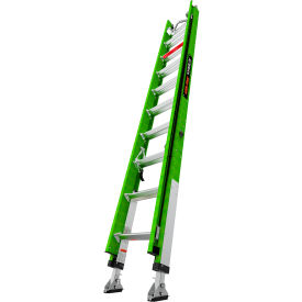 Little Giant® Hyperlite Extension Ladder w/ V-Rung & Ratchet Levelers 20' Type IAA 375 lb Cap 17920-269