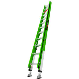 Little Giant® Hyperlite Extension Ladder w/ Adj. Pole Strap & Ratchet Leveler 24' Type IAA 17924-246PS