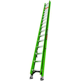 Little Giant° Hyperlite Extension Ladder w/ Cable Hooks & V-Rung 32' Type IAA 375 lb. Cap. 17932-089