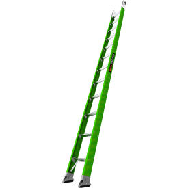 Little Giant Underground Utility Access Ladder w/ Swivel Feet Fiberglass 12' Type IAA 375 lb Cap. 18002-272