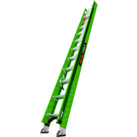 Little Giant® Hyperlite Extension Ladder w/ V-Rung Fiberglass 24' Type IA 300 lb. Capacity 18724-186