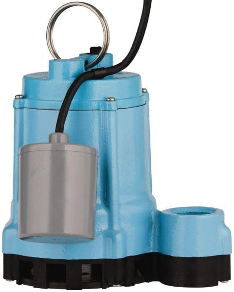 Effluent Pump: Piggyback Mechanical Float, 4/10 hp, 9A, 115V MPN:509801