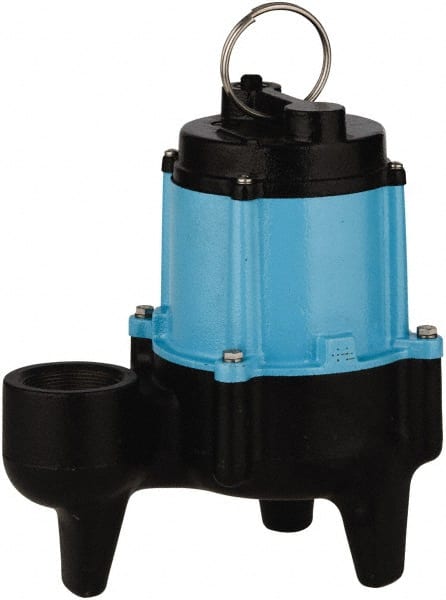 Sewage Pump: Manual, 1/2 hp, 9.5A, 115V MPN:511435