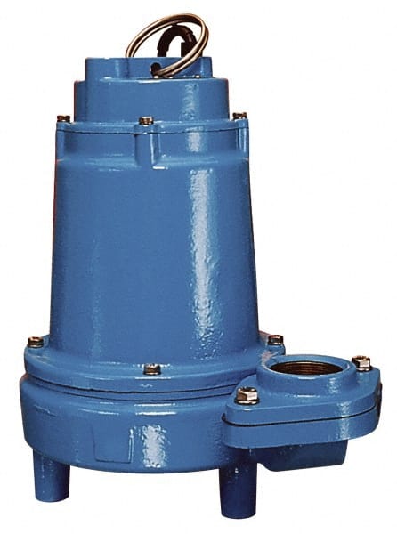 Effluent Pump: Manual, 1 hp, 10 & 10.2A, 230V MPN:514520