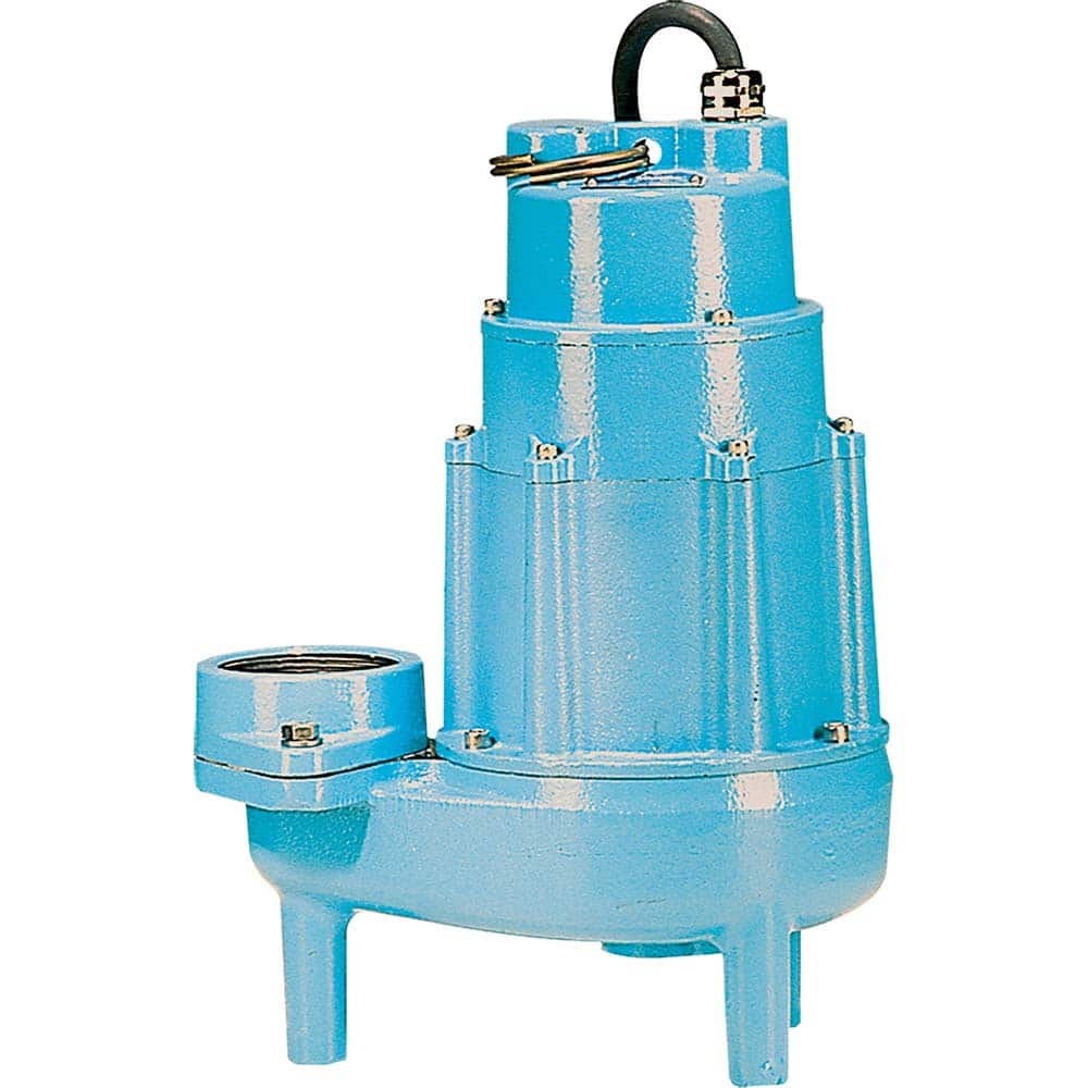 Sump Sewage & Effluent Pump: Manual, 1-1/2 hp, 5.3A, 460V MPN:520304
