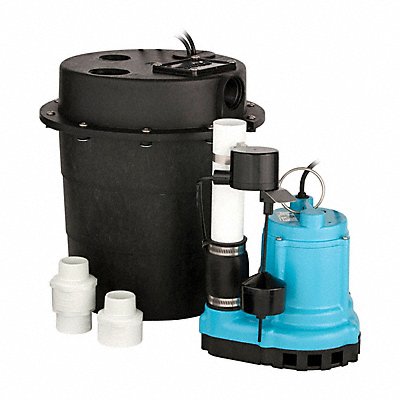 Sump Pump Package 4/10 hp 115V AC Rated MPN:509268