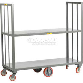 Little Giant® 2 Shelf High-End Platform Truck HE2-1648 - 48 x 16 2000 Lb. Capacity HE2-1648