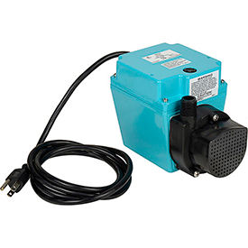 Little Giant 503103 3E-12N Small Submersible Pump - Dual Purpose- 115V- 500 GPH At 1' 503103