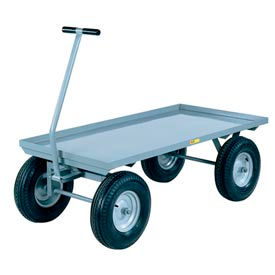 Little Giant® Wagon Truck CH-2448-16P - Lip Deck - 24 x 48 - Pneumatic Wheels - 3000 Lb. Cap. CH-2448-16P