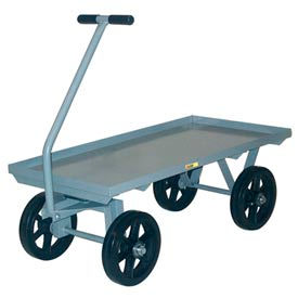 Little Giant® Wagon Truck CH-3660-12MR - Lip Deck - 36 x 60 - Mold-on Rubber Wheels CH-3660-12MR