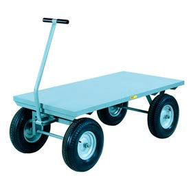 Little Giant® Wagon Truck CH-3672-16PFSD - Flush Deck - 36 x 72 - Pneumatic Wheels - 3000 Lb. CH-3672-16PFSD