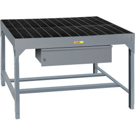 Little Giant® Adjustable Height Welder's Table Removable Bar Grating HD Drawer 51