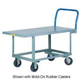 Little Giant® Work Height Platform Truck RNB-3060-6PY - 30 x 60 - Polyurethane Wheels RNB-3060-6PY