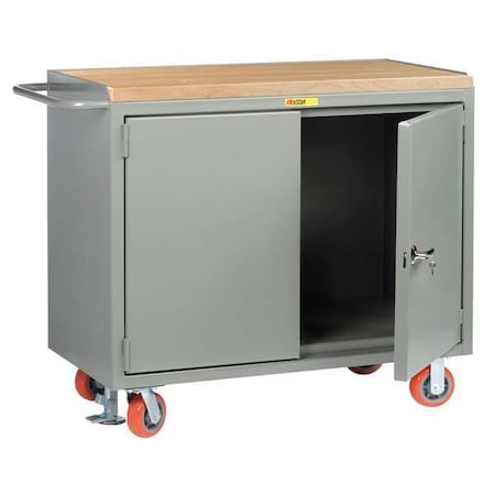 Mobile Workbench Cabinet, 3600 lb., 53
