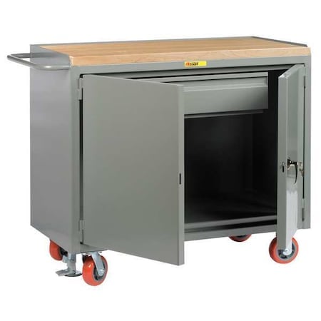 Mobile Workbench Cabinet, 3600 lb., 53