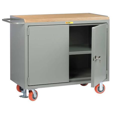Mobile Workbench Cabinet, 3600 lb., 53