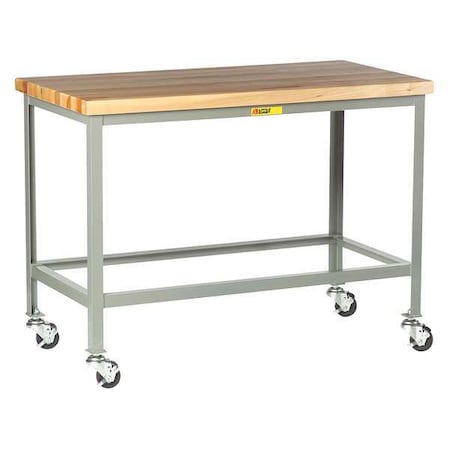 Mobile Wrkbnch, Butcher Block, 72