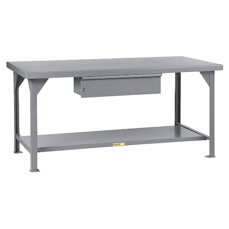 Heavy-Duty Work Bench, Steel, 60