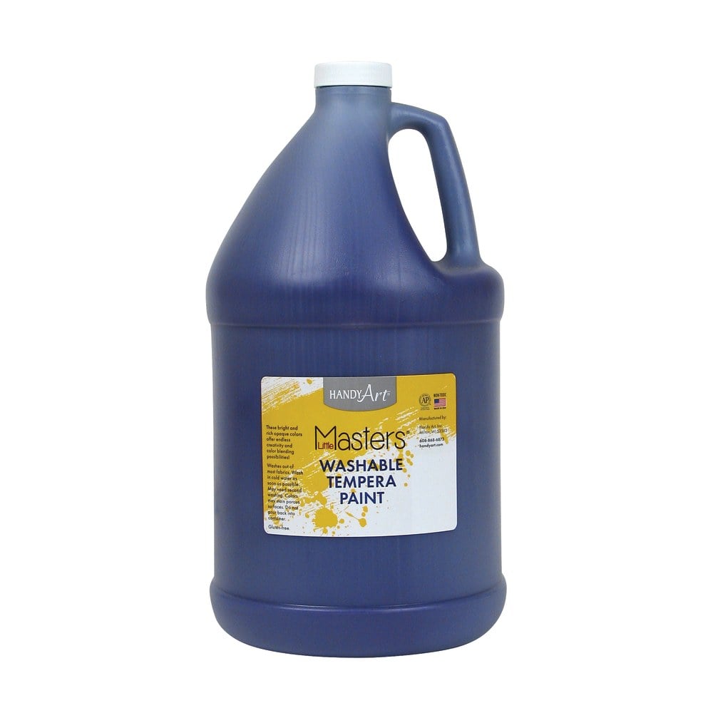 Little Masters Washable Tempera Paint, 128 Oz, Violet, Pack Of 2 MPN:RPC214740-2