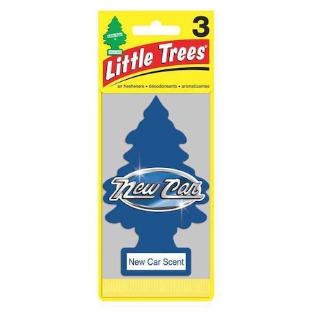 Air Freshener, Card with String, Blue, PK3 MPN:U3S-32089